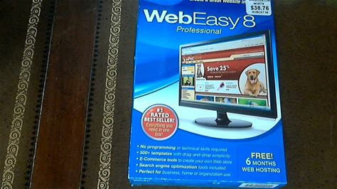 Avanquest Webeasy 8 Professional - Full Version For Windows