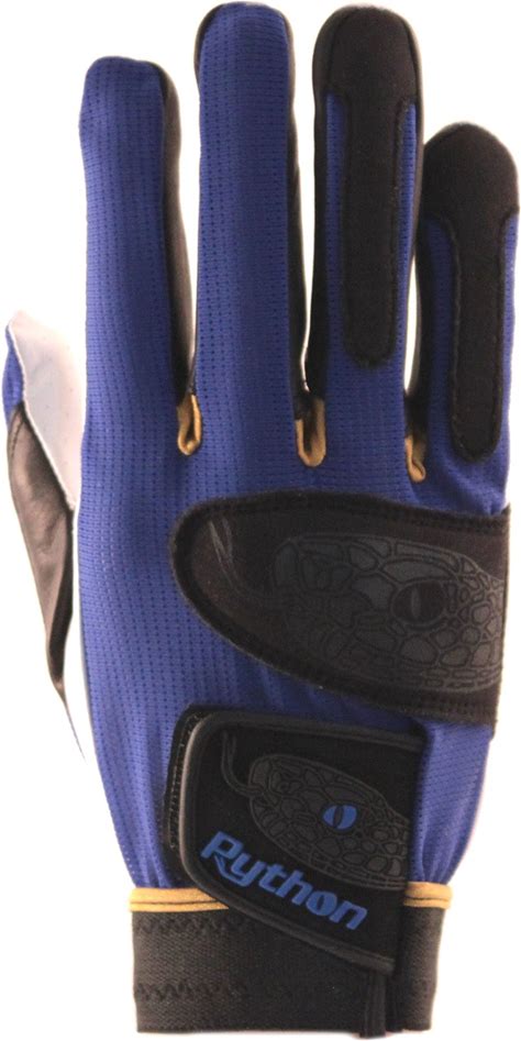 Python Deluxe Racquetball/Pickleball Glove - Right And Left Hand - For Men,Women, Junior - Perforated Cabretta Leather For Breathability & Sweat