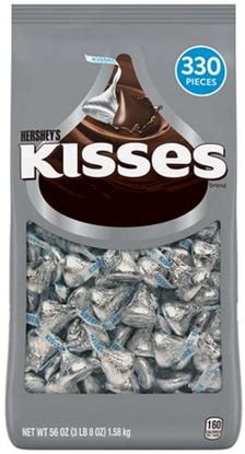 Hersheys Milk Chocolate Kisses,One Size, 330 Pieces 56 Oz.