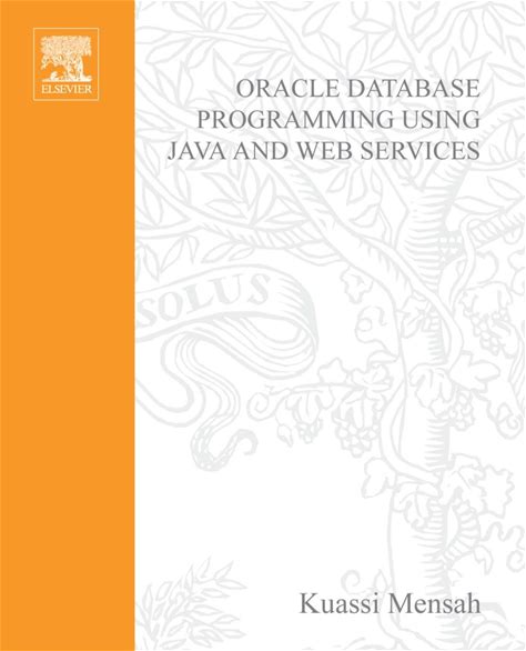 Oracle Database Programming Using Java And Web Services A€" Pdf/Epub Version Downloadable