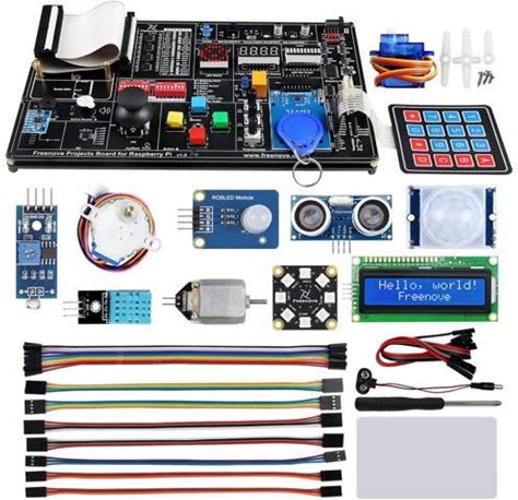 Projects Kit For Raspberry Pi 4 B 3 B+ 400, Python C Java Scratch Code, 607-Page Detailed Tutorial, 102 Projects, Simple Wiring (Raspberry Pi NOT Incl