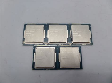 Lot Of 5 Intel Core I3-4170 3.7Ghz Dual Core Processors SR1PL
