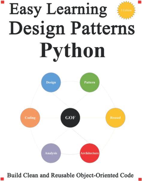 Easy Learning Design Patterns Python (3 Edition): Build Reusable Clean Python 3 Code And Practice In Real Example (Python Foundation & Design Pattern