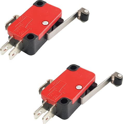 Limit Switch V-156-1C25 SPDT Switch For Arduino, ESP32, ESP8266, Raspberry Pi, 2 Pieces