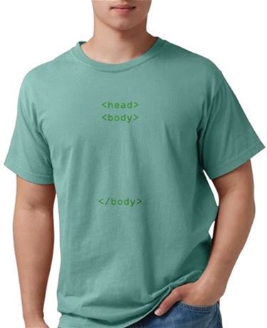 Head Body Html Tags Gift T-Shirt