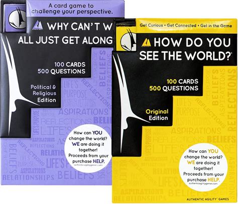 Authentic Agility - Challenge Yourself Game Bundle - 2 Games And Plenty Of Surprising Answers