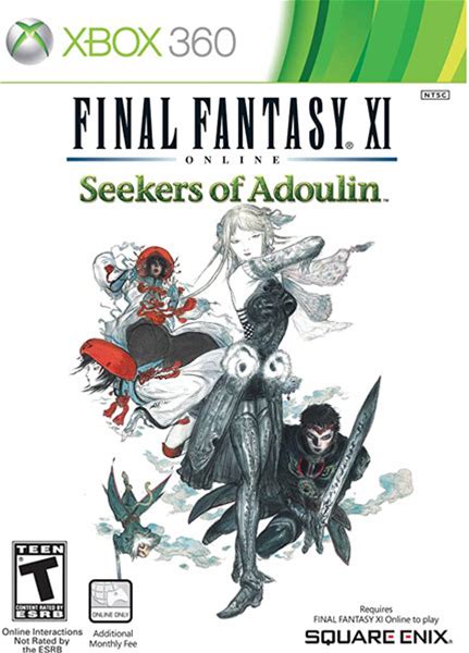 Final Fantasy XI Online Seekers Of Adoulin Xbox 360 Game For Sale | Dkoldies