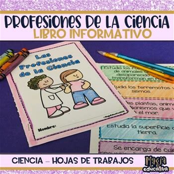 Profesiones De La Ciencia (Libro Informativo) | Science Professions SPANISH