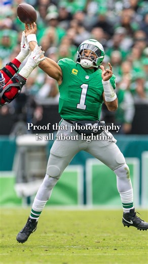 The light REALLY makes a difference | Philadelphia Eagles