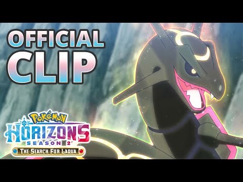 Rising Volt Tacklers vs. black Rayquaza REMATCH 💥 | Pokémon Horizons: Season 2 | Official Clip