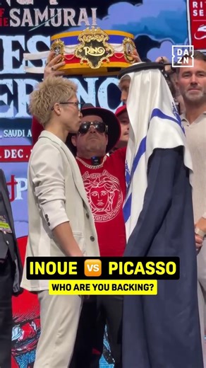 THE MONSTER MEETS EL REY 🇯🇵🇲🇽 Naoya Inoue and Alan Picasso face off in Saudi Arabia. (🎥 DAZN Boxing) | Top Rank Boxing