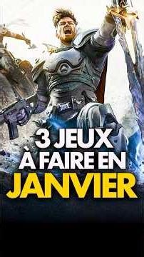 3 NOUVEAUX JEUX à découvrir en JANVIER 2026 🔥 Les SORTIES du MOIS