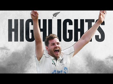 Duffy 5 Fer In Early Victory! | Highlights + Interviews | New Zealand v West Indies | 2nd Test Day 3