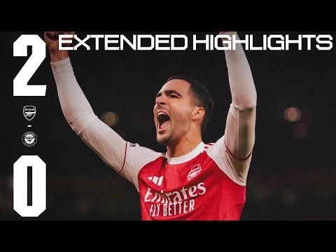 REACHING 100 GOALS IN 2025 💯 | EXTENDED HIGHLIGHTS | Arsenal v Brentford (2-0) | EPL