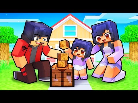 Teaching MY BABY how to play Minecraft!