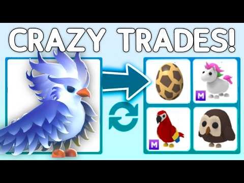 Trading FROST PHOENIX In Adopt Me Christmas Update