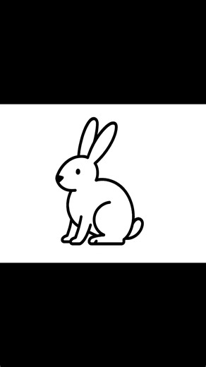 How to draw a rabbit?