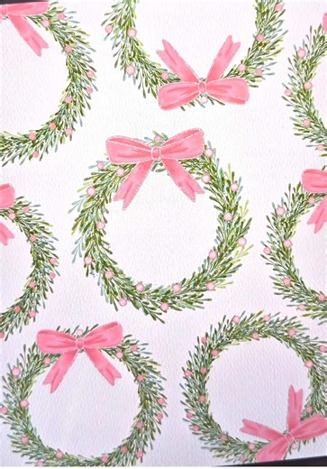 Learn how to draw and create an easy Christmas wreath on procreate using digital wreath brushes and glitter with the quick and easy procreate tutorial 🎄🎁 🎀 Watch me draw a Christmas wreath using our wreath and glitter brushes for procreate which are perfect for digital artists, procreate beginner looking for professional brushes, natural watercolor texture, and easy digital drawing for your ipad. What im using: 🎨 the wreath and bow brushes are part of the wreath and garland brush set for pro