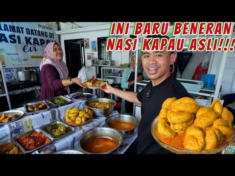 PRANK GAK BERHENTI NAMBAH MAKAN NASI KAPAU ASLI DI SUMATRA BARAT!!