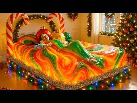 Which Magical Christmas Bed Would You Choose? 🛏️✨ Ultimate Oddly Satisfying AI ASMR