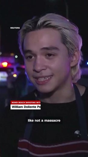 Witnesses describe scene at Bondi Beach shooting