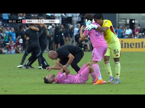 Messi ASSIST And Tadeo Allende GOAL SECURE THE CUP FOR INTER MIAMI!! | 2025 Audi MLS Cup