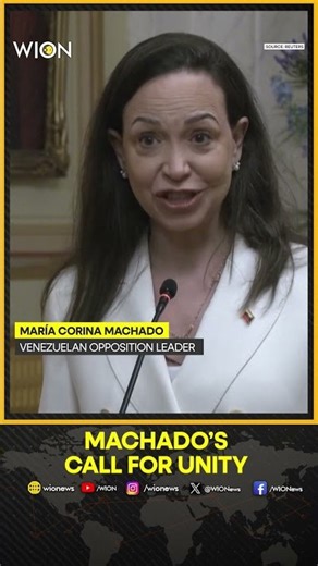 Nobel Laureate Machado Delivers Powerful Message of Global Solidarity | WION