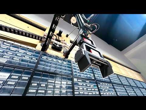 I built a Robot to Clean Up my Workbench