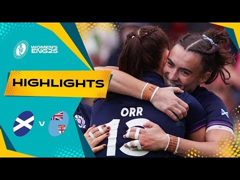 End-to-end classic 🔥 | Scotland v Fiji | Rugby World Cup 2025 | Highlights