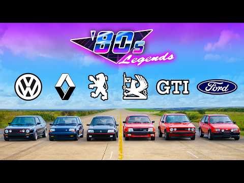 EVERY 80s Hot Hatch Icon: DRAG RACE