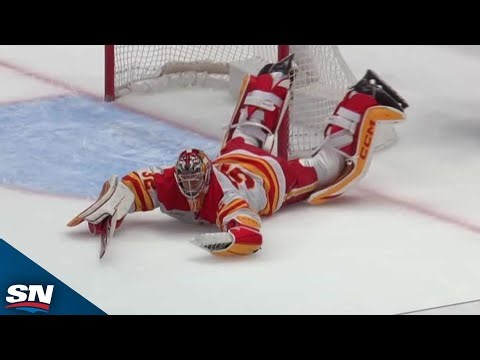 Flames' Dustin Wolf Robs Kevin Fiala With Incredible Glove Save