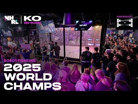All Day Robot Fighting Action: NHRL's 2025 World Championship KO Show: Quals to last 16