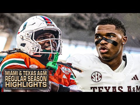 1 HOUR of Texas A&M Aggies & Miami Hurricanes HIGHLIGHTS 🎥 | ESPN College Football