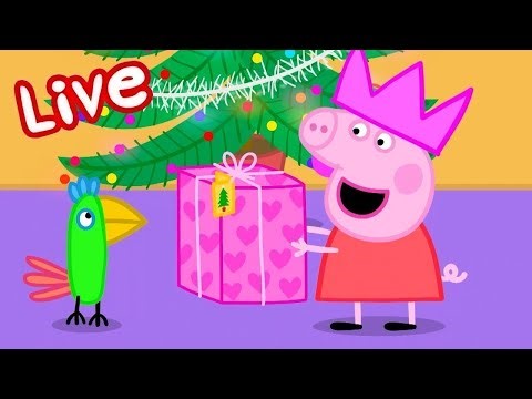 🔴 Peppa Pig CHRISTMAS 2025 LIVE! 🎄 Winter Fun! Full Episodes ❄️ Kids Cartoons 🔴