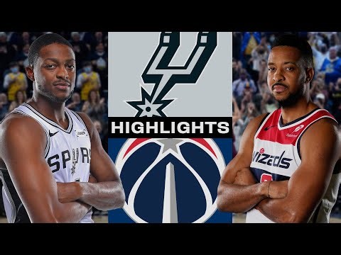 Spurs vs Wizards: FULL GAME HIGHLIGHTS