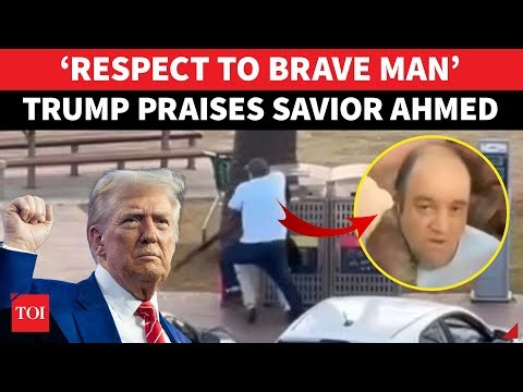 Trump’s Big Message To Sydney Hero Ahmad El-Ahmed After He Saved Jewish Lives; ‘Very, Very Brave’