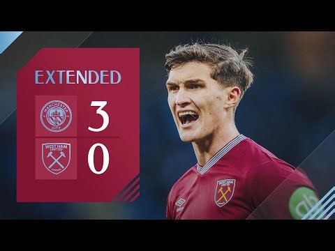Manchester City 3-0 West Ham | Premier League Extended Highlights