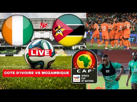 Cote D’Ivoire vs Mozambique 1-0 Live Stream Africa Cup Nations AFCON Football Match Score en Direct