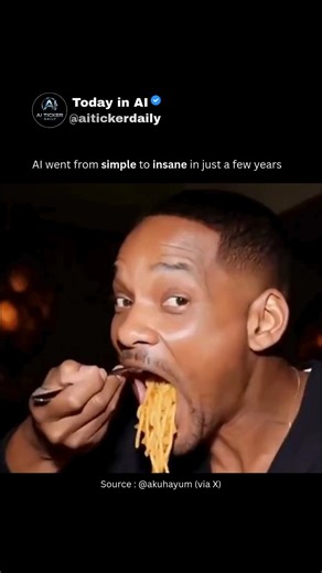 Today in Ai on Instagram: "A compilation showcasing the incredible evolution of AI technology over the years. The video highlights how AI has progressed from basic capabilities to advanced systems, demonstrating the rapid pace of development and innovation. This visual timeline shows the transformation of AI from its early stages to the sophisticated technology we see today, capturing the remarkable journey of artificial intelligence advancement. #AI #ArtificialIntelligence #AIEvolution #TechEvo