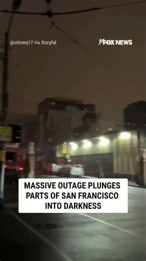 SEE IT: Massive outage plunges parts of San Francisco into darkness #foxnews #news #us #fox