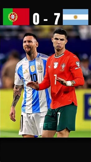 CR7 vs Messi 🔥 An Unbelievable Match That Shocked Football