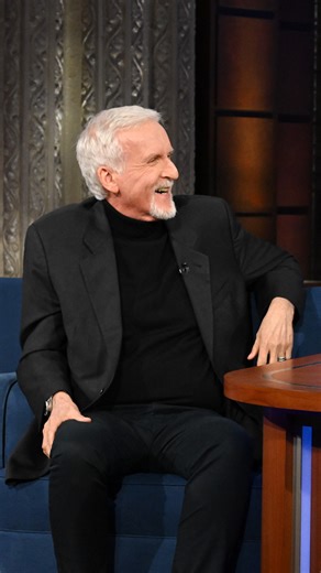 James Cameron is THE voice of authority when it comes to a solid action movie -- and Christmas movie -- recommendation. #ColbertQuestionertExtraordinert #Colbert #JamesCameron | The Late Show with Stephen Colbert