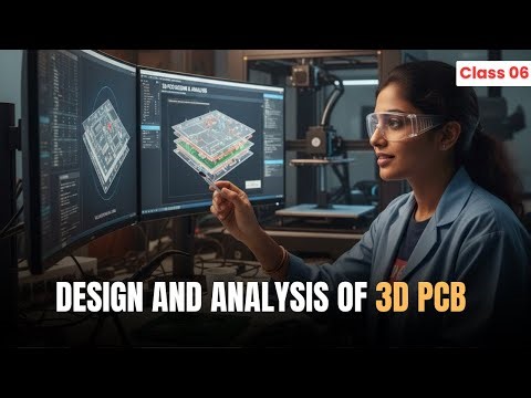 FREE PCB DESIGN Course Class-6 : Design & Analysis of 3D PCB Design | Download VLSI FOR ALL App