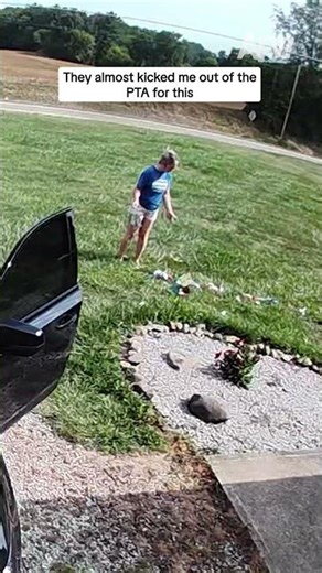 They almost kicked me out of the PTA for this