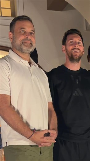 Viva Football With the GOAT @leomessi Leo Messi | Rahul Gandhi