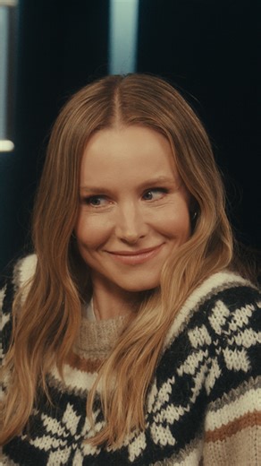 A very cozy holiday message from Kristen Bell and Ted Danson. | Netflix