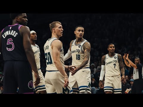 Highlights: Bucks 100 - Timberwolves 103 | 12.21.25