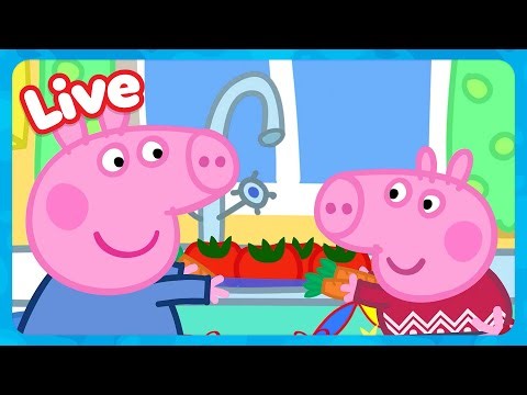🔴 LIVE! CHRISTMAS With George Pig 🎅🏻 Winter Holiday Fun 🎄 Peppa Pig FULL EPISODES | Kids Cartoons