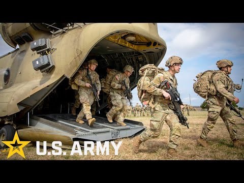 U.S. Army: Large-Scale Military Exercises at Fort Drum, New York.