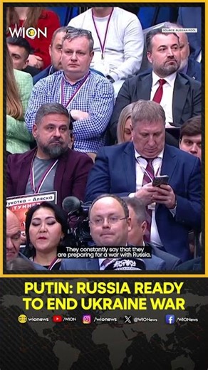 Putin: Ready to Halt Ukraine War If West Respects Security | WION